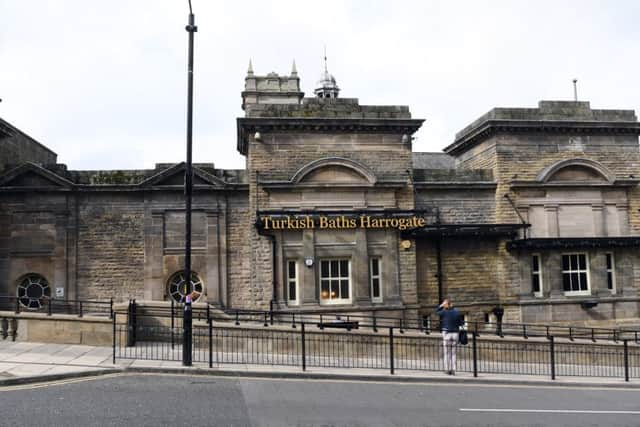 Britains most complete 19th century Turkish Baths in Harrogate.