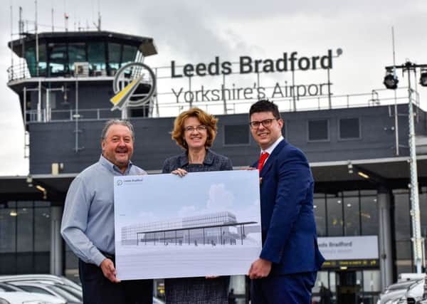 The plans were revealed by LBA chief executive David Laws, with Susan Hinchcliffe, chair of West Yorkshire Combined Authority, and Henri Murison, director of Northern Powerhouse Partnership. (S)