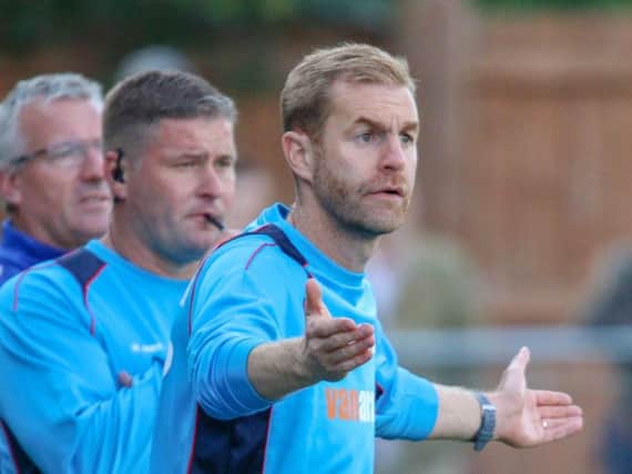 Disappointed: Harrogate Town manager Simon Weaver. Picture: Town Pix