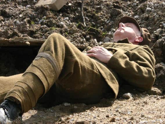 Challenging production - 6:12s Michael Garside in the Harrogate Theatre companys new WW1 drama which launches next week.