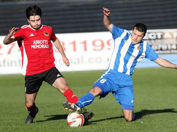 Knaresborough Town won 3-0 on the road at Eccleshill United. Picture: Craig Dinsdale