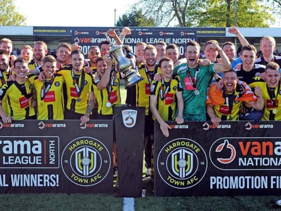 Harrogate Town's promotion to the National League has transformed the club both on and off the field.