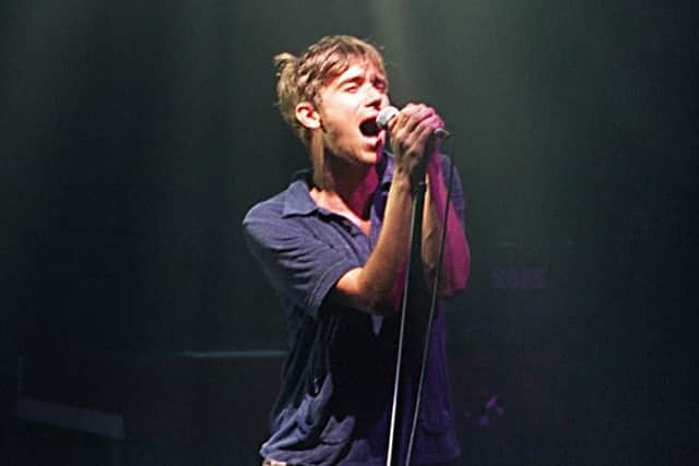 Blur's Damon Albarn on stage in Leeds at the peak of Britpop. (Picture by Dan Oxtoby)