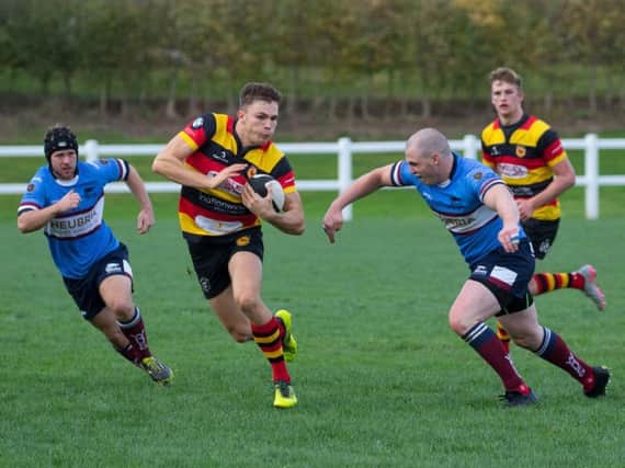 Harrogate RUFC ran riot during the second half of Saturday's North Premier clash with Wilmslow. Picture: Keith Hunt