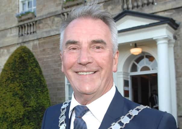Mayor of Knaresborough Councillor Phil Ireland.