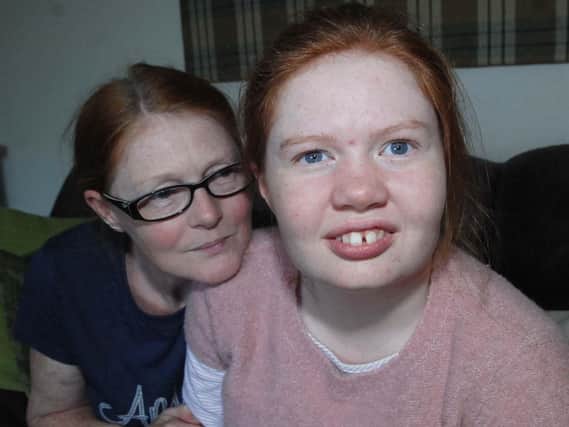 Lena Merritt with her 20-year-old daughter, Ruby.