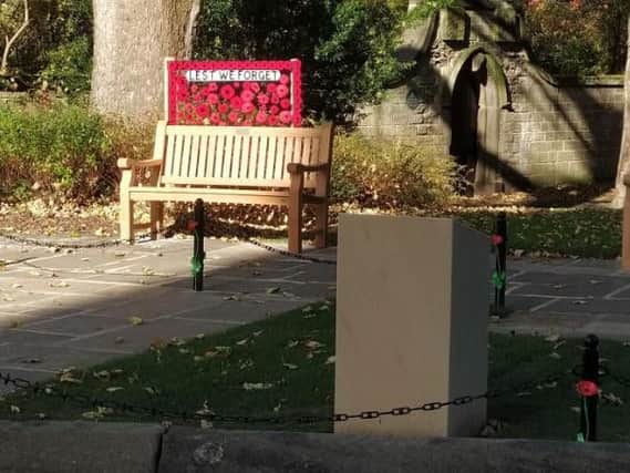 Ripon's new Remembrance garden will be opened on Saturday.