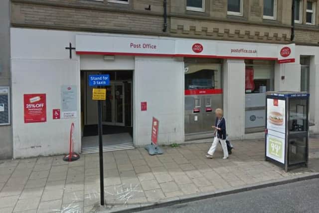 Harrogate's main Post Office on Cambridge Road.