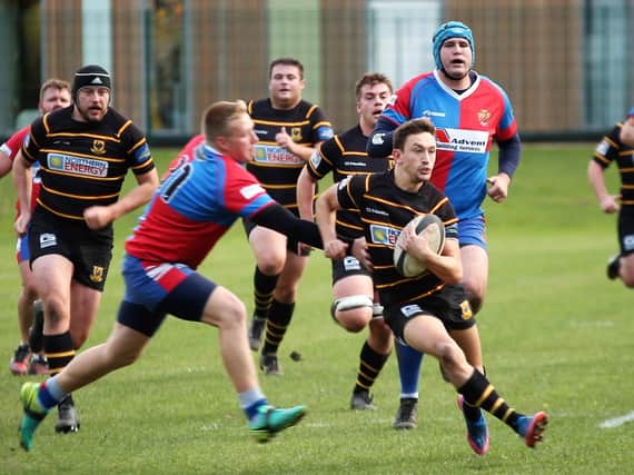 Ned Rutty was a try-scorer in Harrogate Pythons' home triumph over Castleford