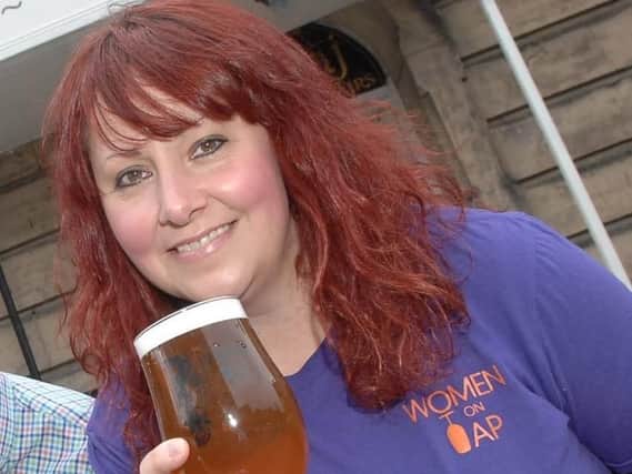 Exciting pub event - Harrogate's Women on Tap Festival founder Rachel Auty.