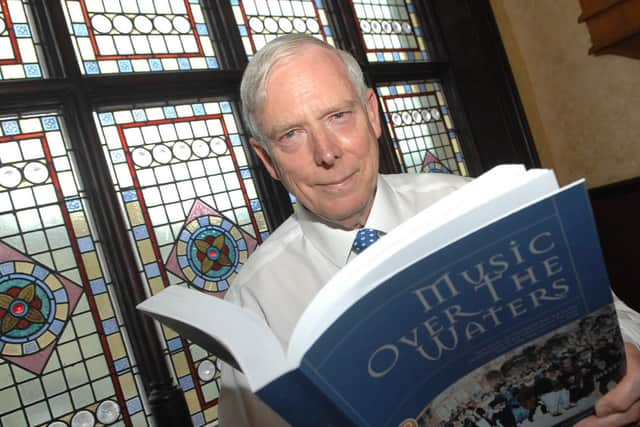 Harrogate historian Malcolm Neesam whose epic new book includes substantial new information on Harrogate during the First World War. (1807246AM1)