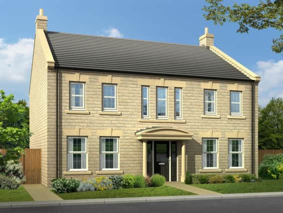 An example of the new luxury houses coming to Killinghall in Harrogate.