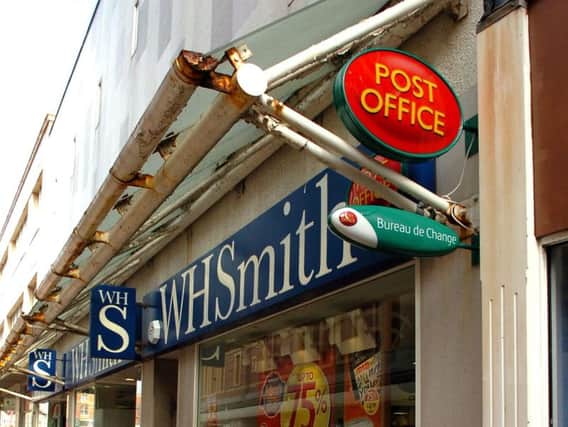 The Post Office has defended its plans stating that many branches already sit within WHSmiths stores, such as this one in Blackpool.