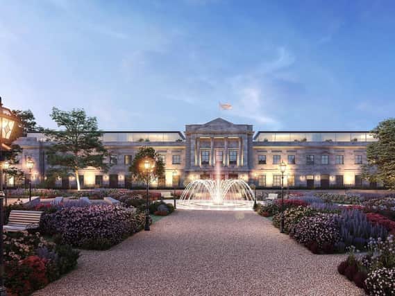 The Crescent Gardens building will be transformed into plush new luxury apartments.