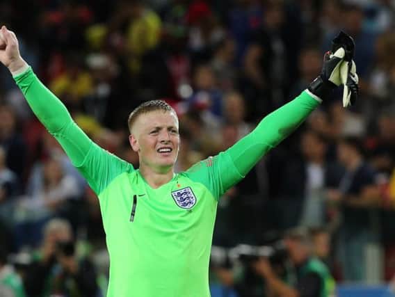 Jordan Pickford has been lined up as the next Manchester United goalkeeper.