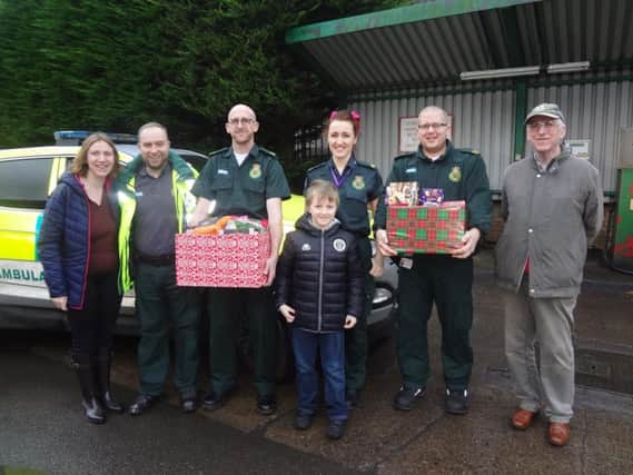 The appeal has had an overwhelming response from Harrogate residents and emergency services who are grateful for their support.