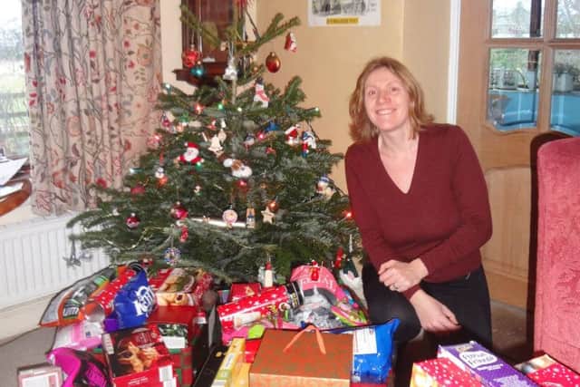 Jennyfields resident Catherine Constantine, is collecting goodies for hampers to give out to our paramedics, firefighters and police officers.