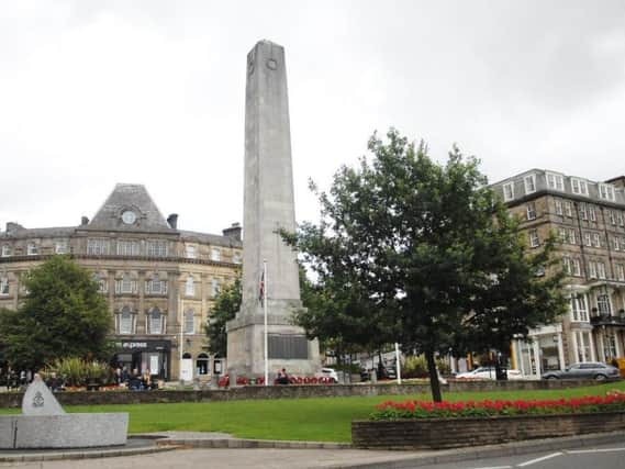 Harrogate Town Centre is on the list of footpaths to be steam cleaned