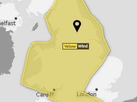 The Met Office Yellow Warning spread across much of the UK on Thursday.