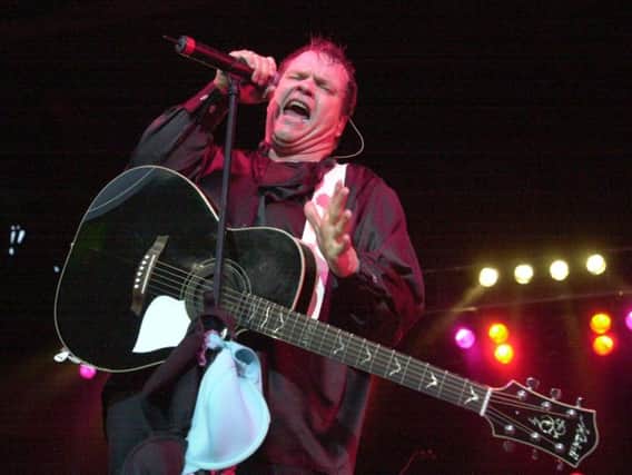 Harrogate Bat Out Of Hell night - Meat Loaf pictured live on stage.