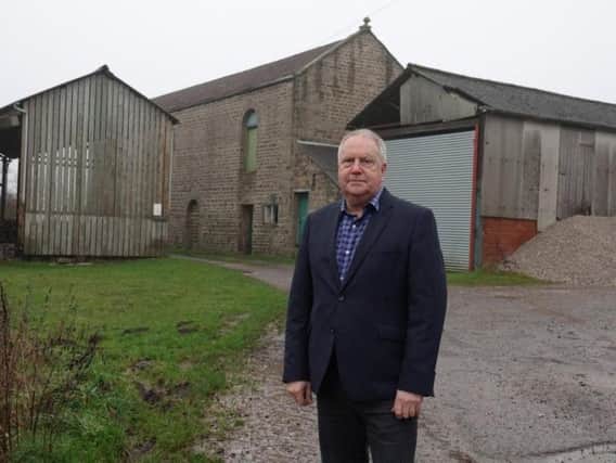 Harrogate campaigner Steve Norman who is opposing new housing plans at Crimple Valley.
