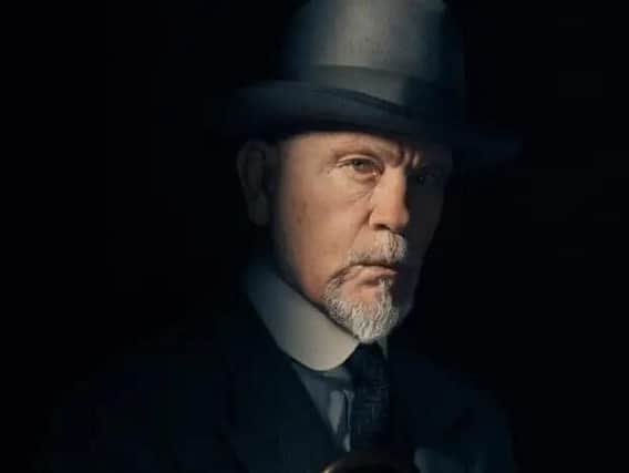A first-look image of John Malkovich as Hercule Poirot. Picture: Charlie Gray. Copyright: Mammoth Screen and Agatha Christie Ltd. 2018