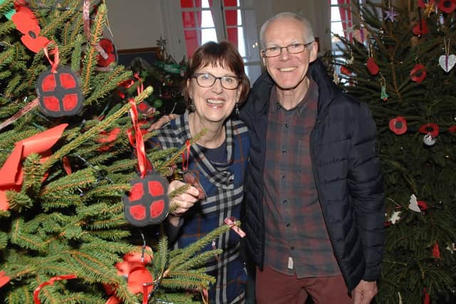 The main organisers of the festival, Barbara and Bill Cross.