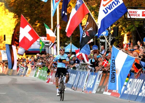 The UCI Road World Race Championship comes to the district next year.
