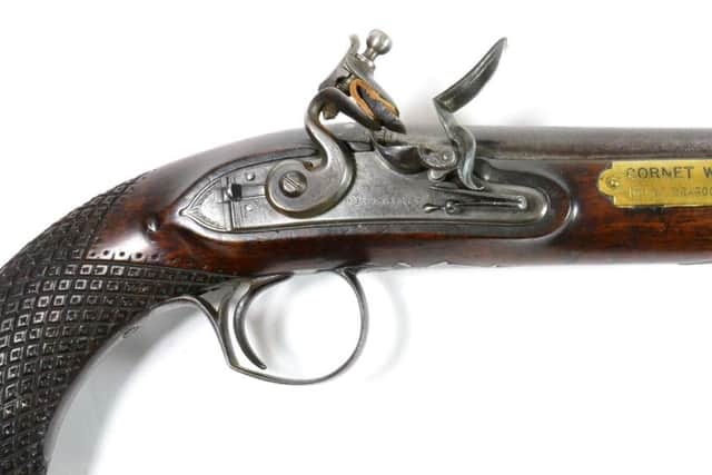 Beckwith's pistol.