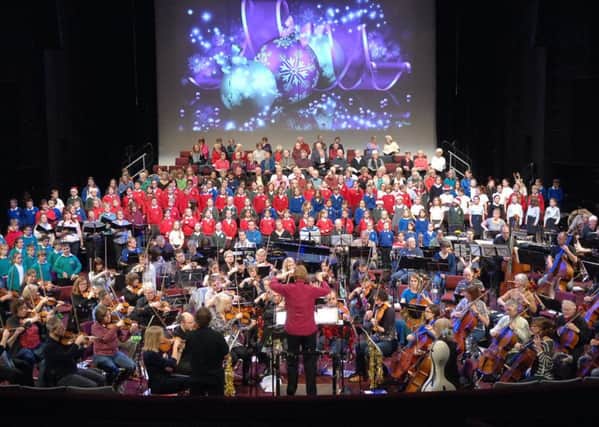 Harrogate Christmas Concert with Harrogate Choral Society and Harrogate Symphony Orchestra at Harrogate Convention Centre on Saturday, December 15.