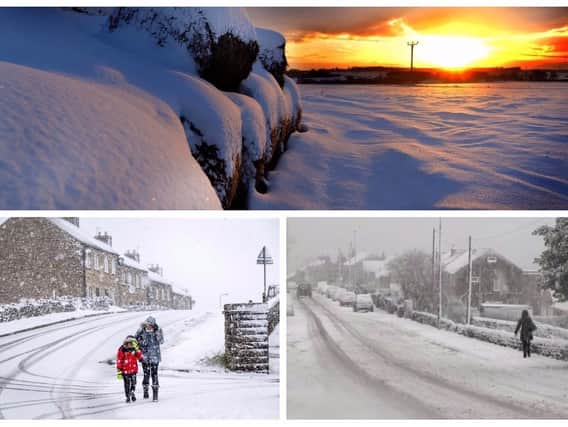 The Met Office has warned of freezing rain and snow blizzards this weekend.