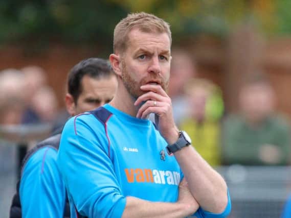 Considering his options: Harrogate Town manager Simon Weaver. Picture: Matt Kirkham