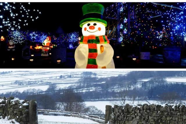 The predicted snow did not materialise across the Harrogate district this weekend, and we now look set for a wet and windy Christmas.