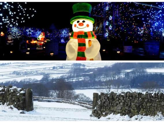 The predicted snow did not materialise across the Harrogate district this weekend, and we now look set for a wet and windy Christmas.