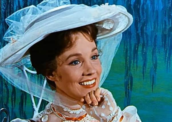 Julie Andrews as Mary Poppins