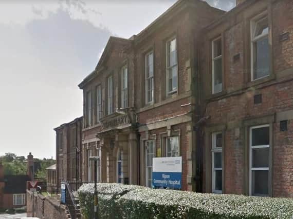 Health campaigners have raised fears about the future of community hospitals in North Yorkshire, including Ripons. Picture: Google.