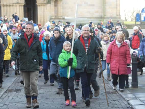 More than 1,000 people are expected to take part in this year's Boxing Day pilgrimage.