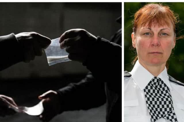 The chief constable of North Yorkshire Police, Lisa Winward, has warned that out-of-town drug dealers are targeting youths in Harrogate.