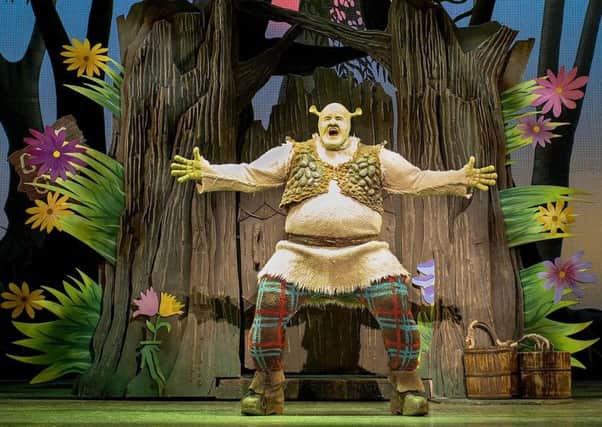 Shrek the Musical is on at the Grand Theatre Leeds