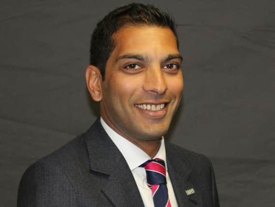 New NHS Chief Executive in Harrogate, Steve Russell. (HDFT)
