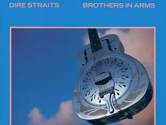 Harrogate event - The cover of Dire Straits' classic album Brothers in Arms.