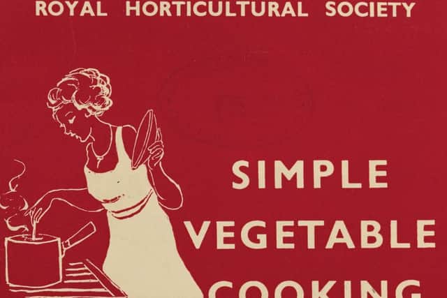 Simple vegetable cooking guide - credit RHS Lindley Collections
