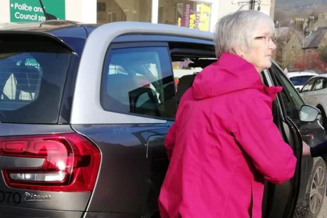 Volunteers with the Nidderdale Plus Partnership's community car
