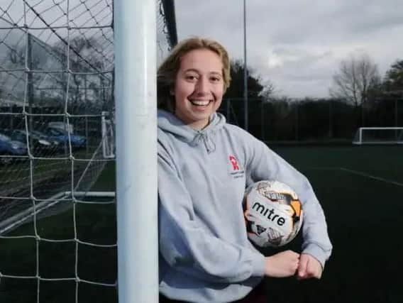 Determined to help others: Mental health campaigner Chloe Bellerby.
