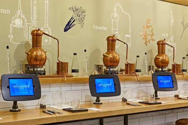 The latest two-hour Master Distiller package includes time for tasting followed by the blending and distilling session