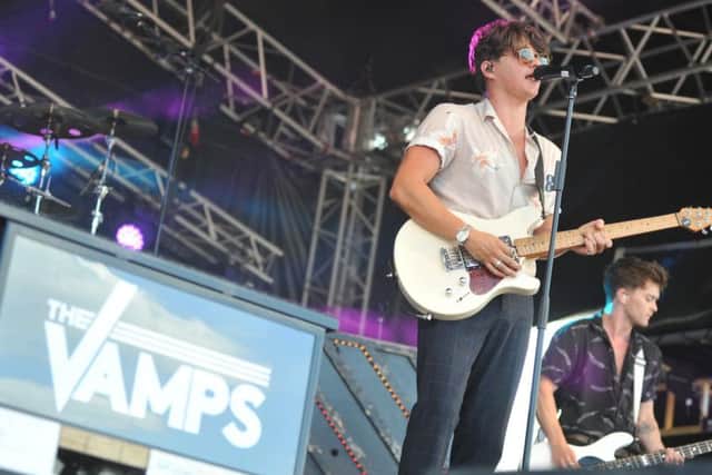 Coming to Harrogate as part of new season - The Vamps.