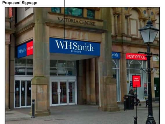 A planning application by WHSmith suggests a decision to move Harrogate's Crown Post Office has already been made.
(Credit: HBC planning portal)
