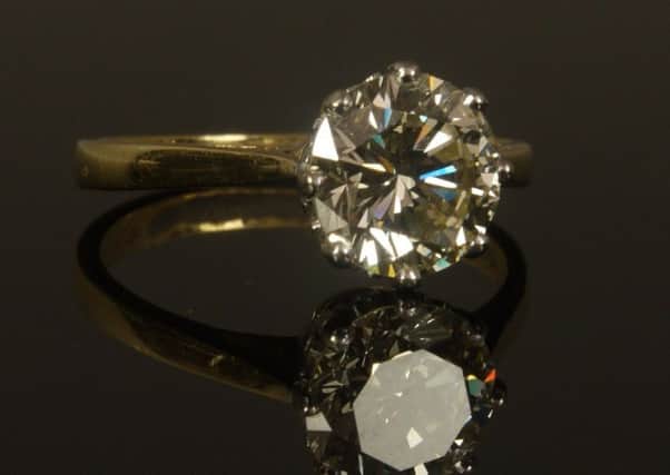 A 1.94ct diamond ring, estimated at £4,000-£6,000.
