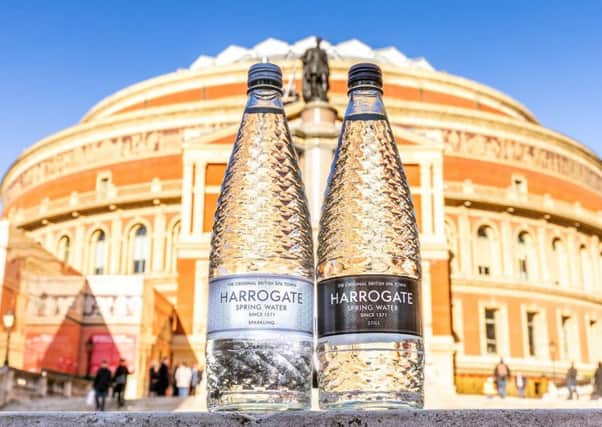 Harrogate Spring has been chosen as the official water of the Royal Albert Hall in an exclusive four-year deal.