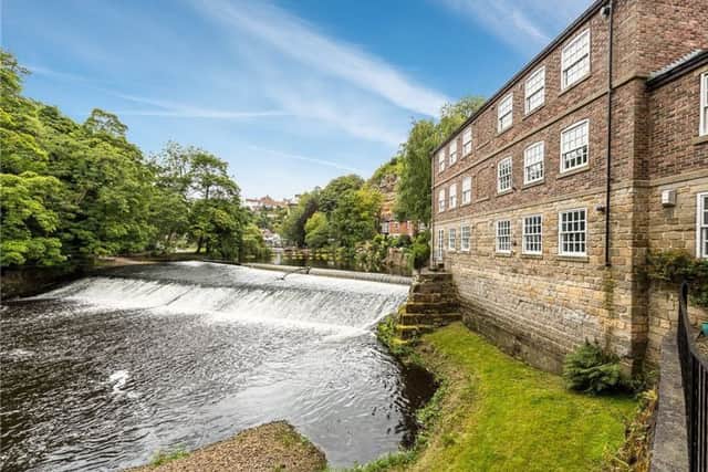 11 Castle Mills, Waterside, Knaresborough - £249,950 with Dacre, Son & Hartley, 01423 864126.